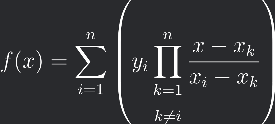 Rediscovering Lagrange Polynomials